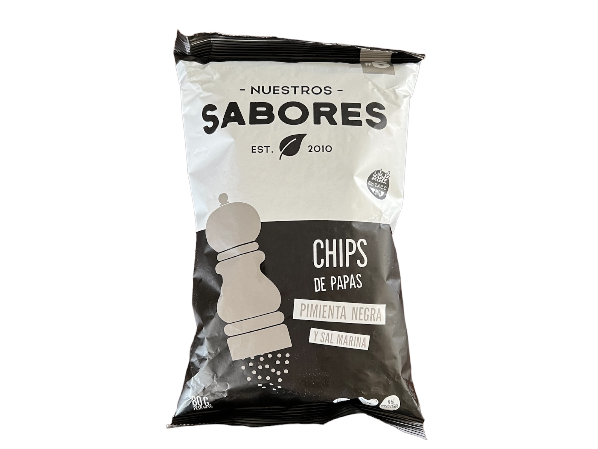 Chips de Papas con Pimienta Negra Nuestros Sabores