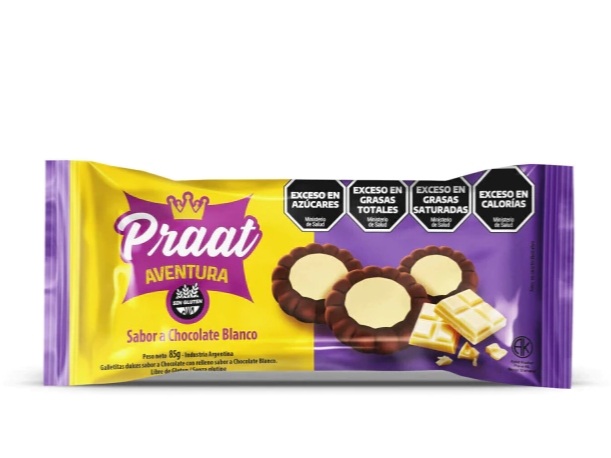 Galletas Praat Chocolate Blanco