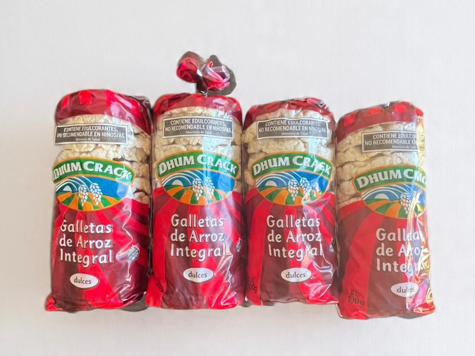 Discos de Arroz Dulces Dhum Crack x 12U