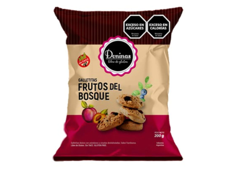 Galletas Doninas De Frutos Del Bosque x 10u