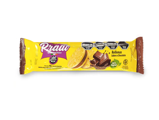 Galletas Praat Rellenas Chocolate