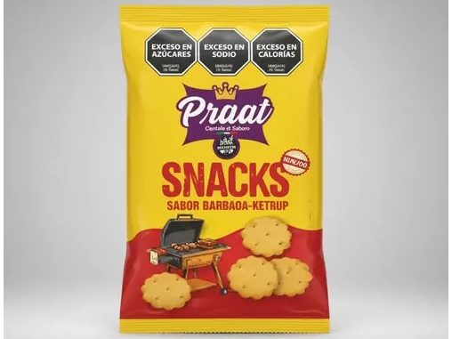 Snack Praat Ketchup 55g