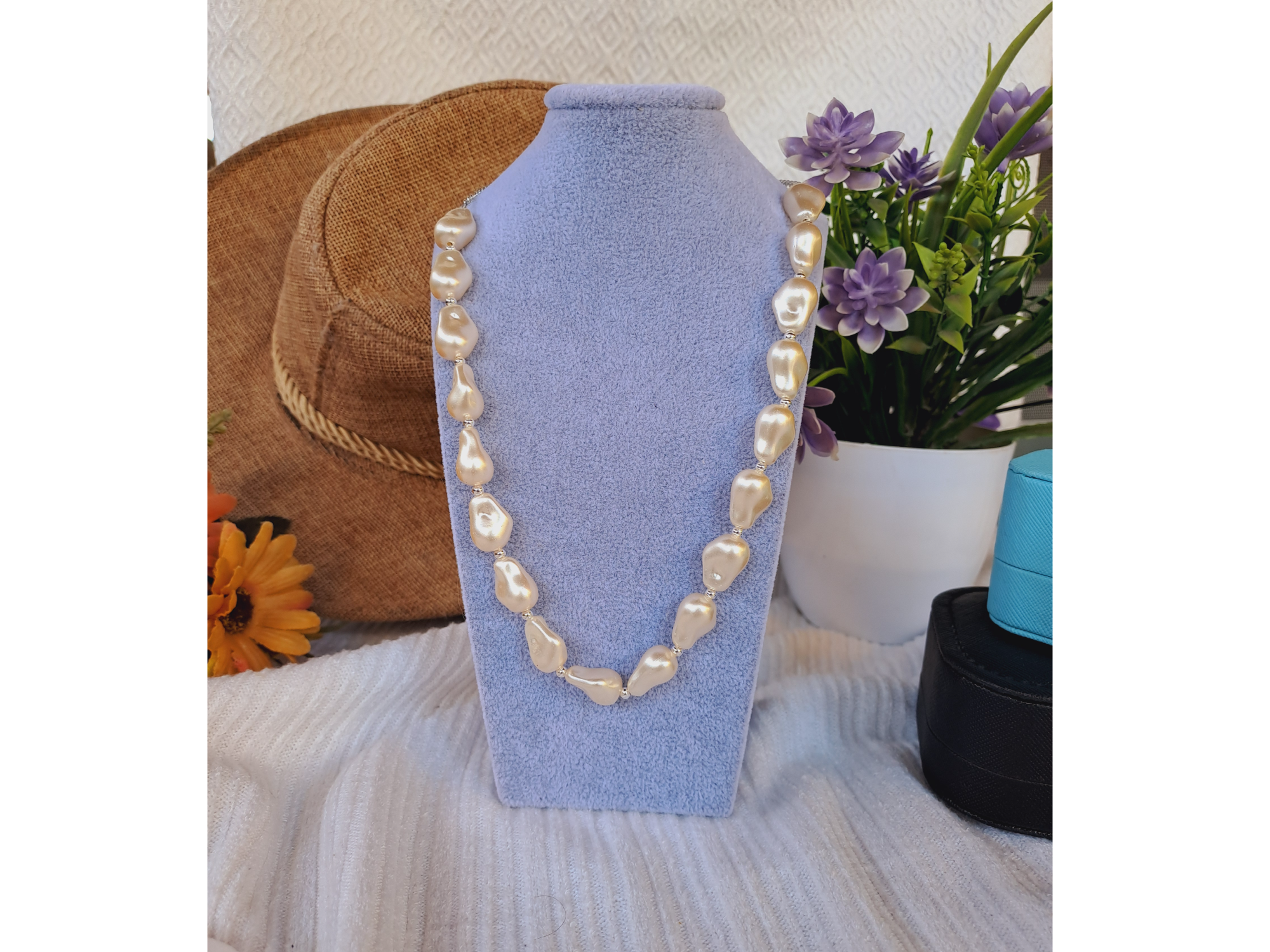 Collar con perlas 1A