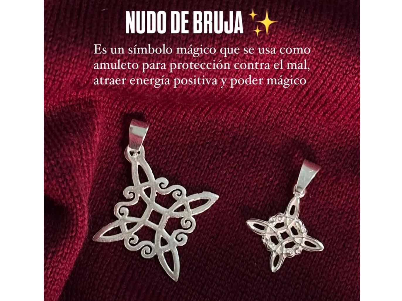 Dije nudo de bruja