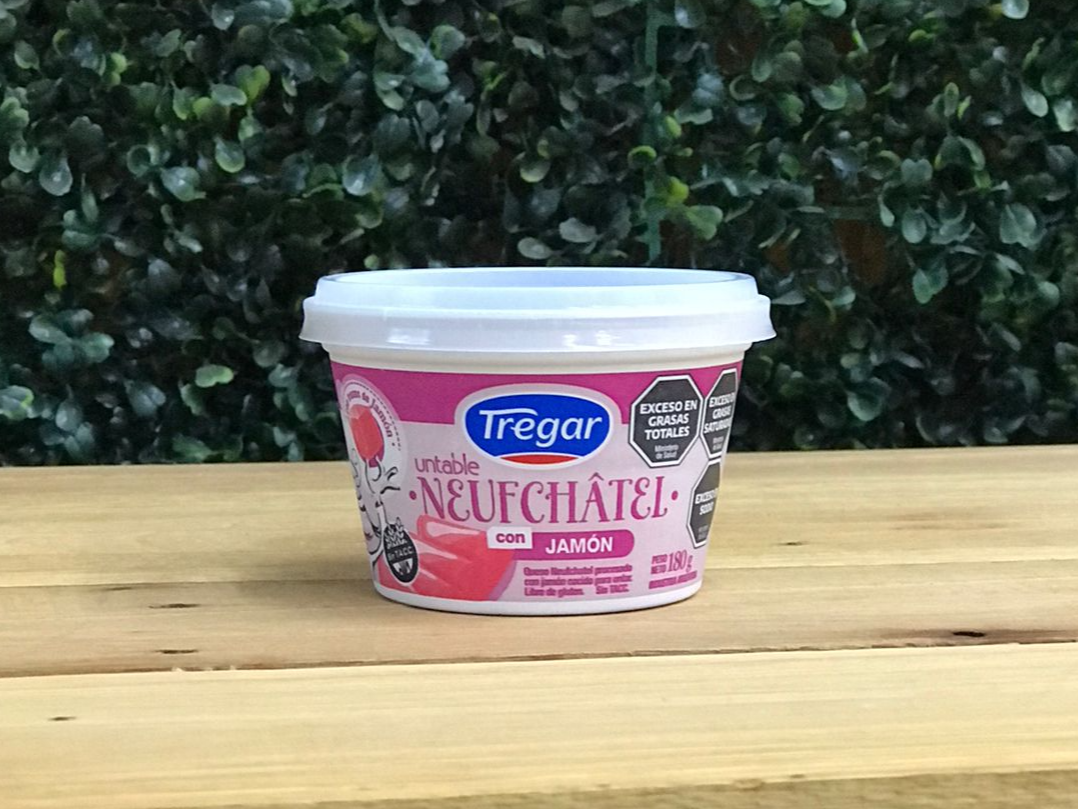 Queso untable con jamón