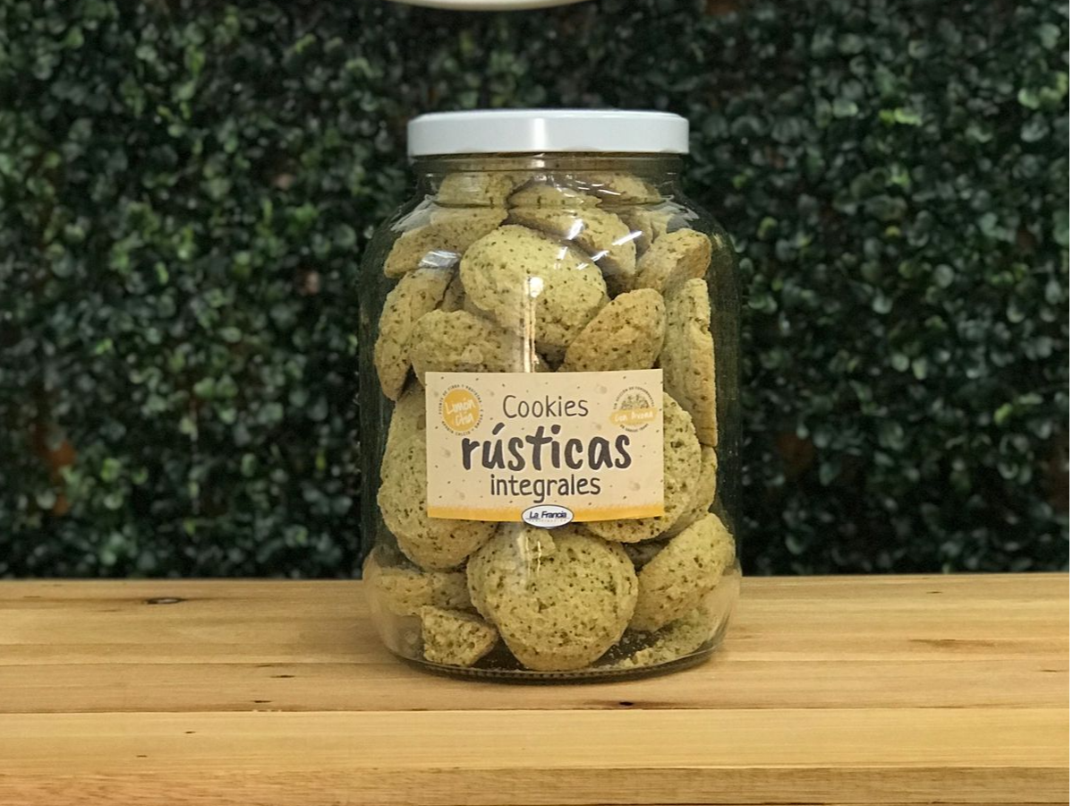 Galletas rusticas integrales