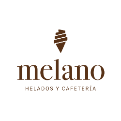 Logo Melano Helados y Café