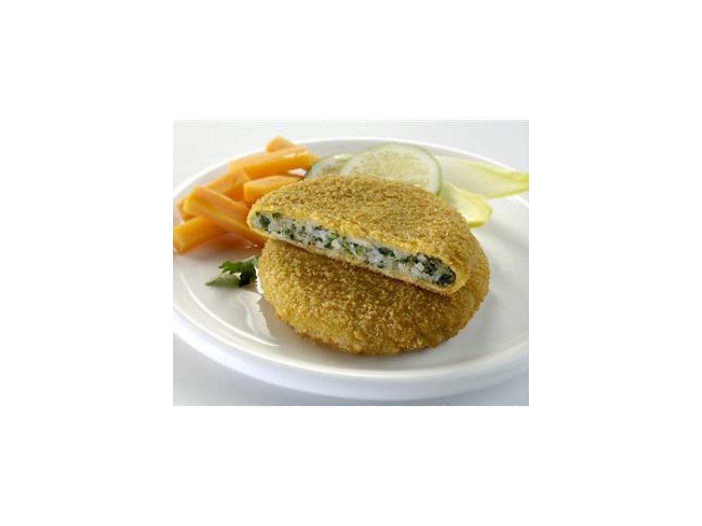 medallon de merluza con jamon y queso