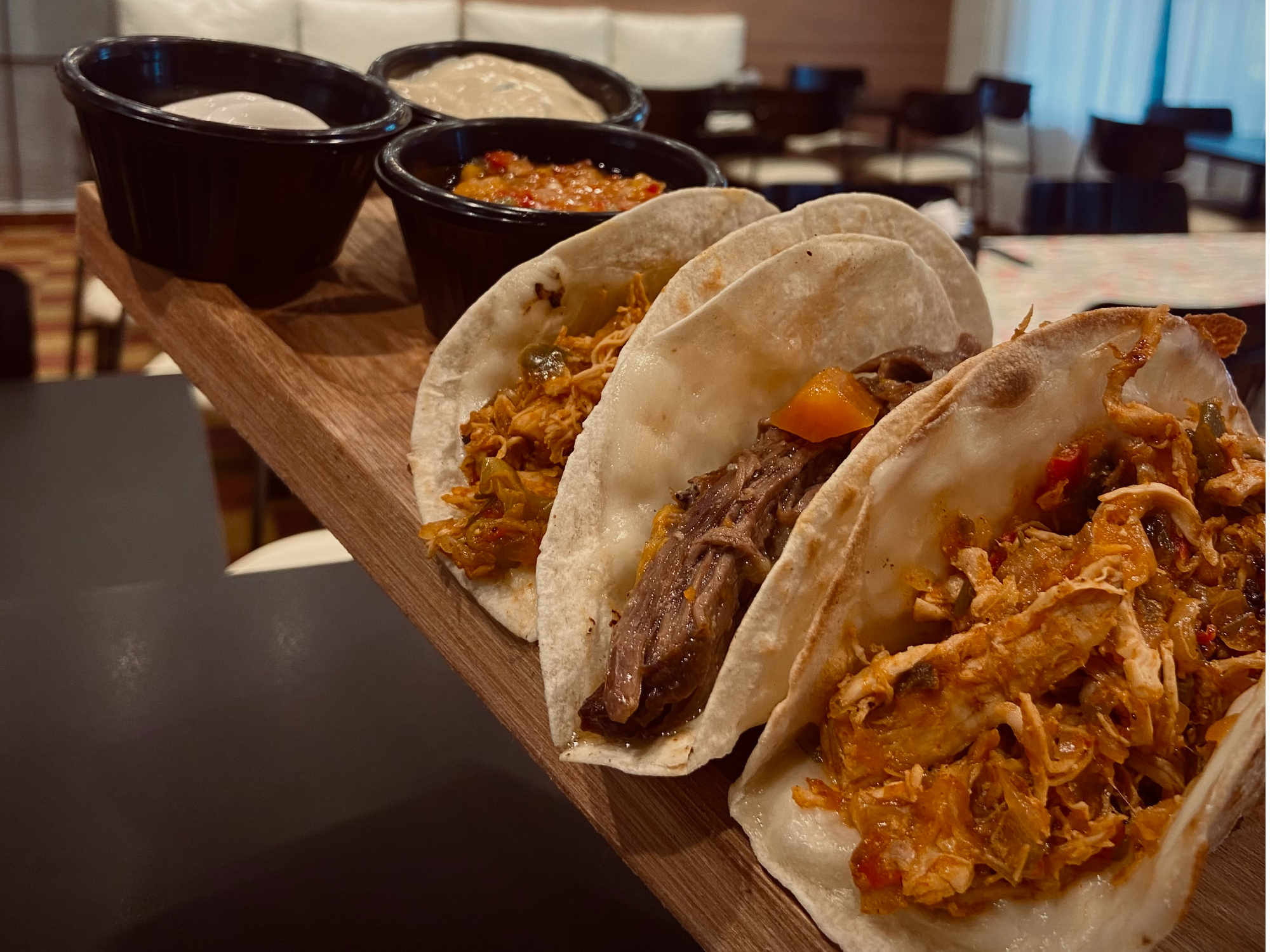 Tacos mixtos.