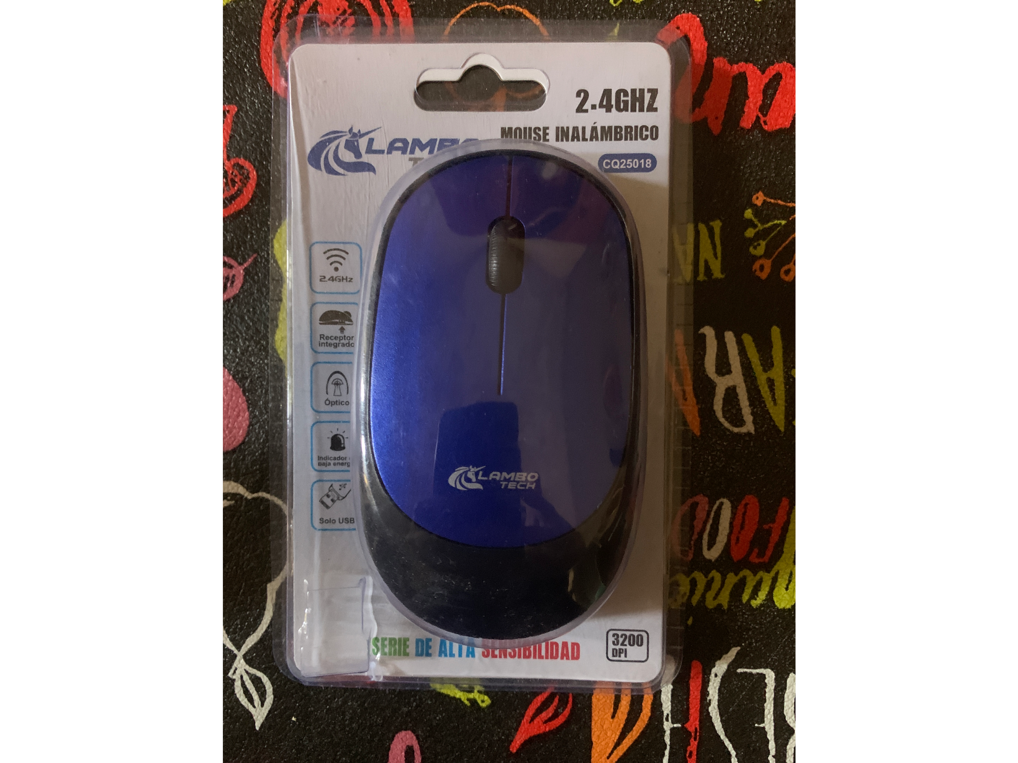 Mouse inalámbrico lambo tech