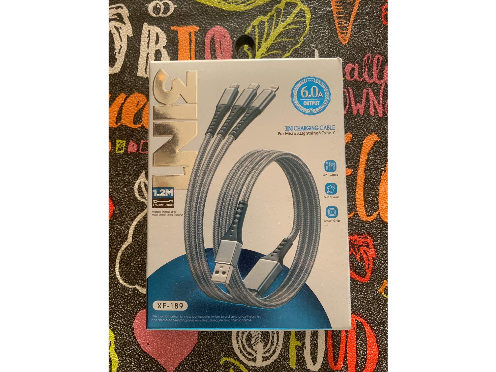 Cable multificha 3 en 1