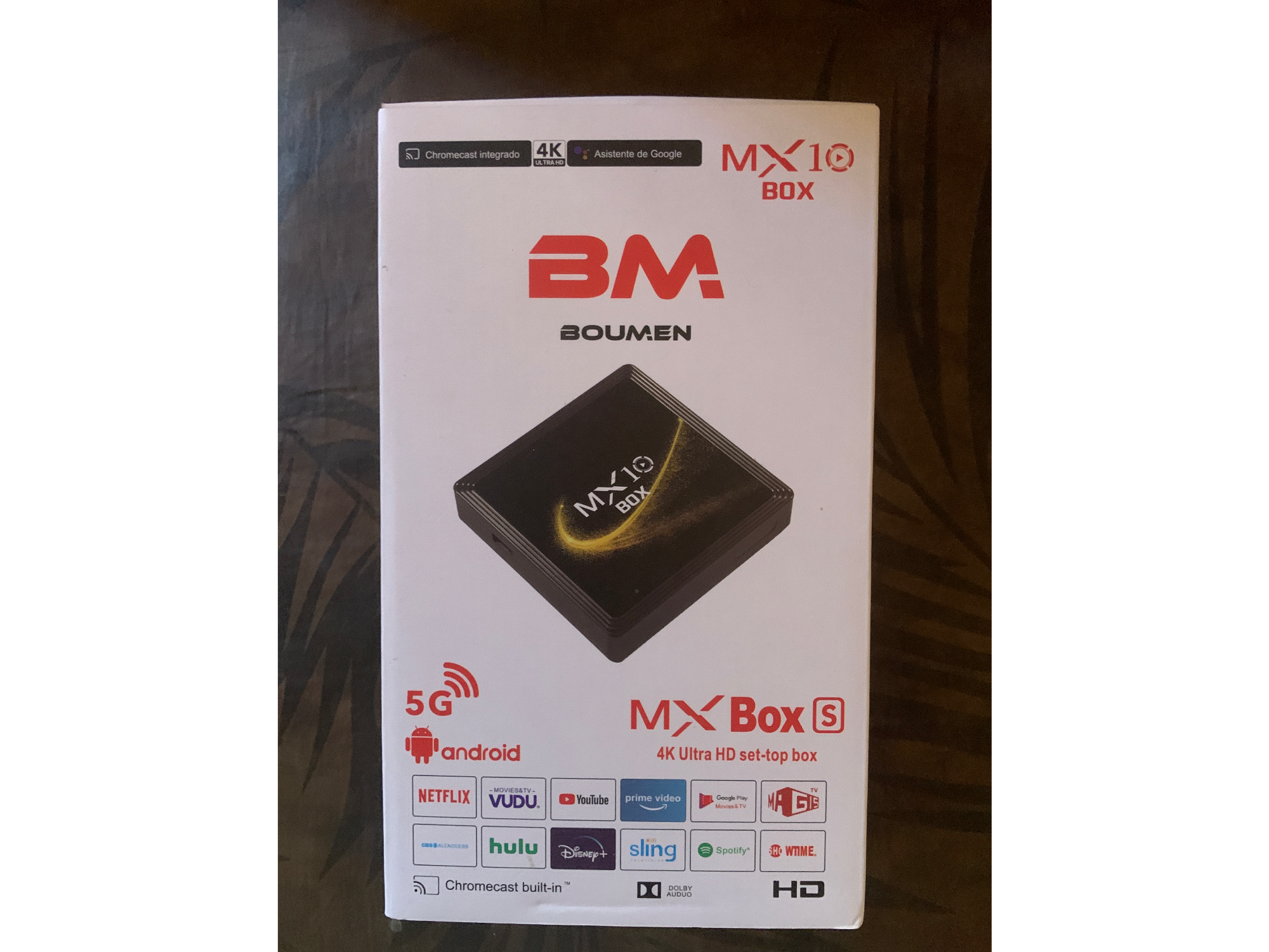 Tvbox boumen 5g