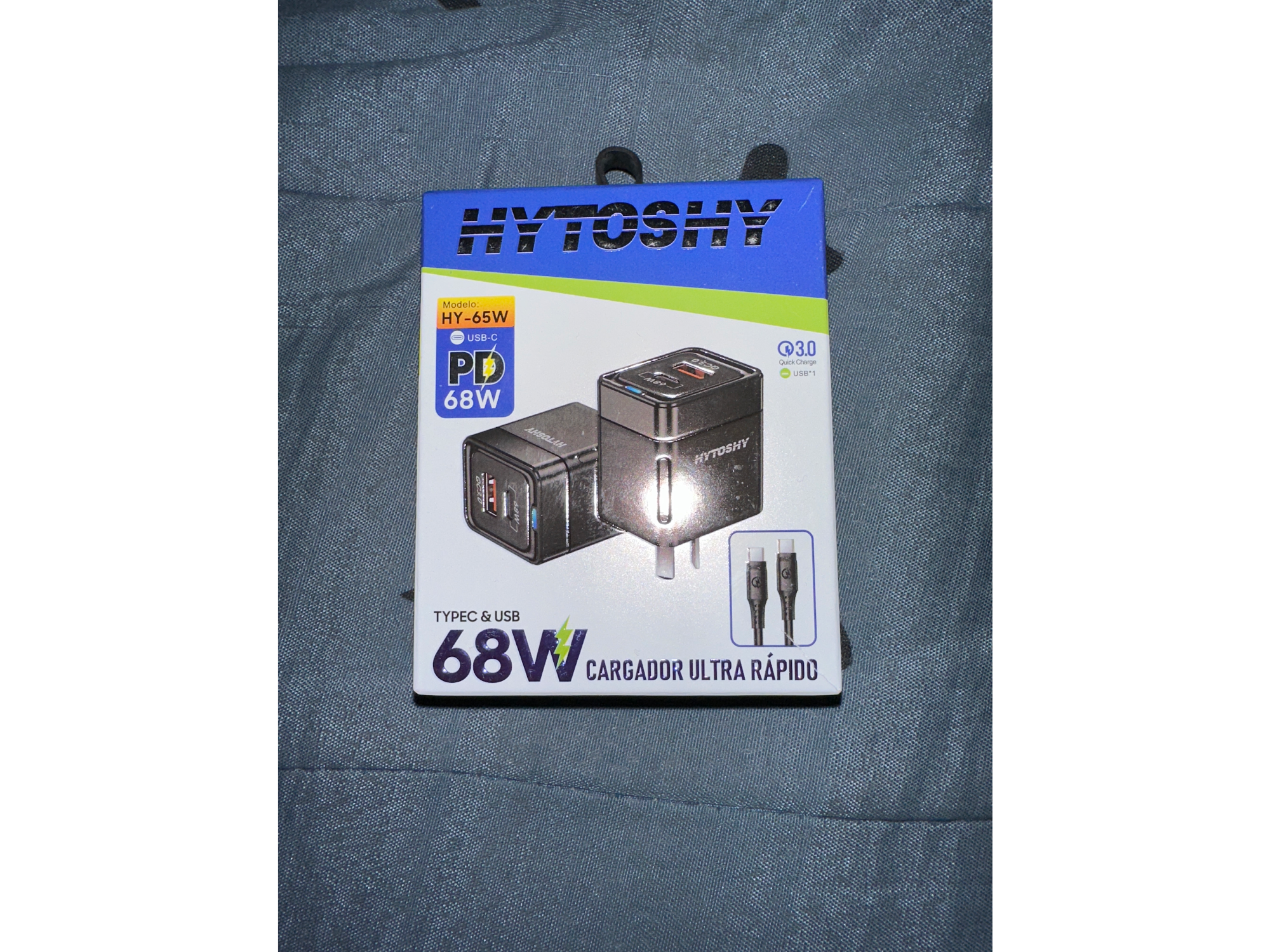 Cargador hytoshy 68 w