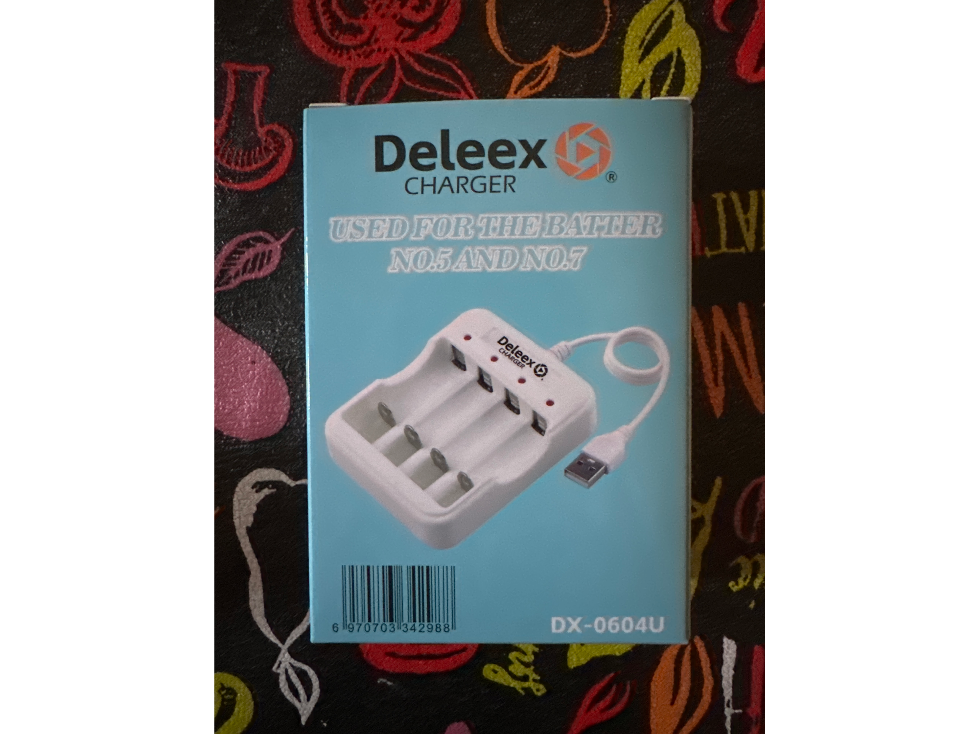 Cargador de pilas recargables
