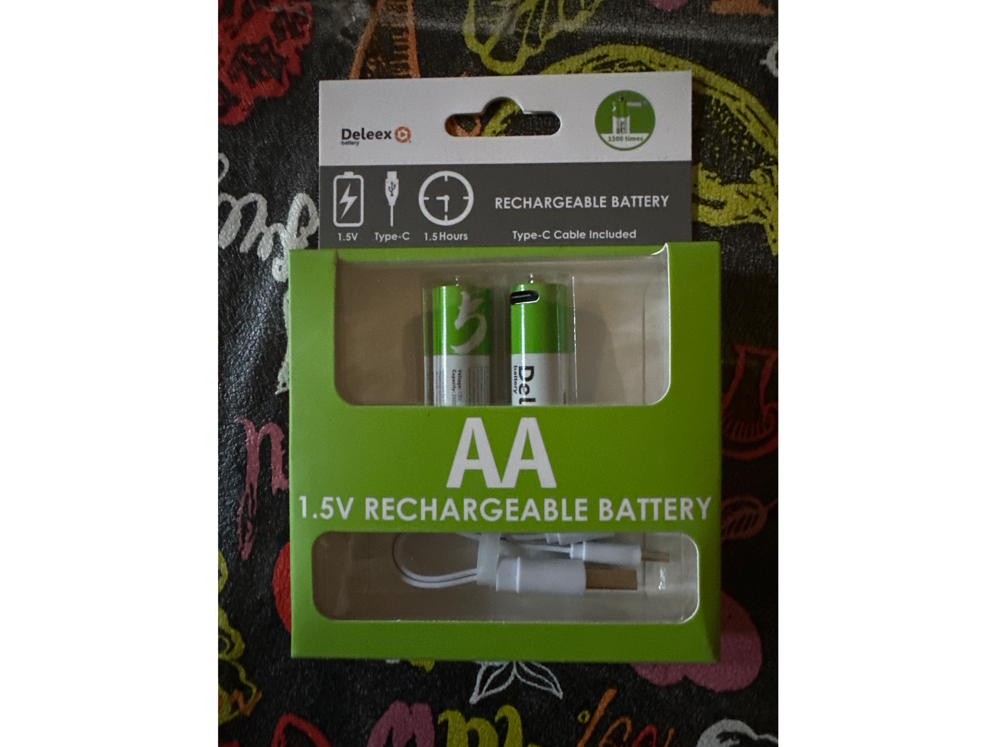 Pilas recargables deleex AA