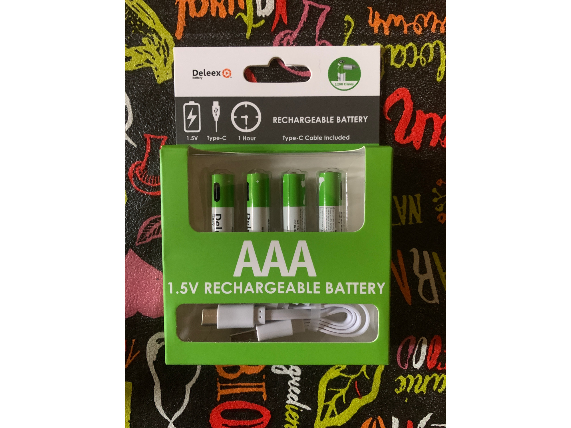 Pilas recargables deleex AAA