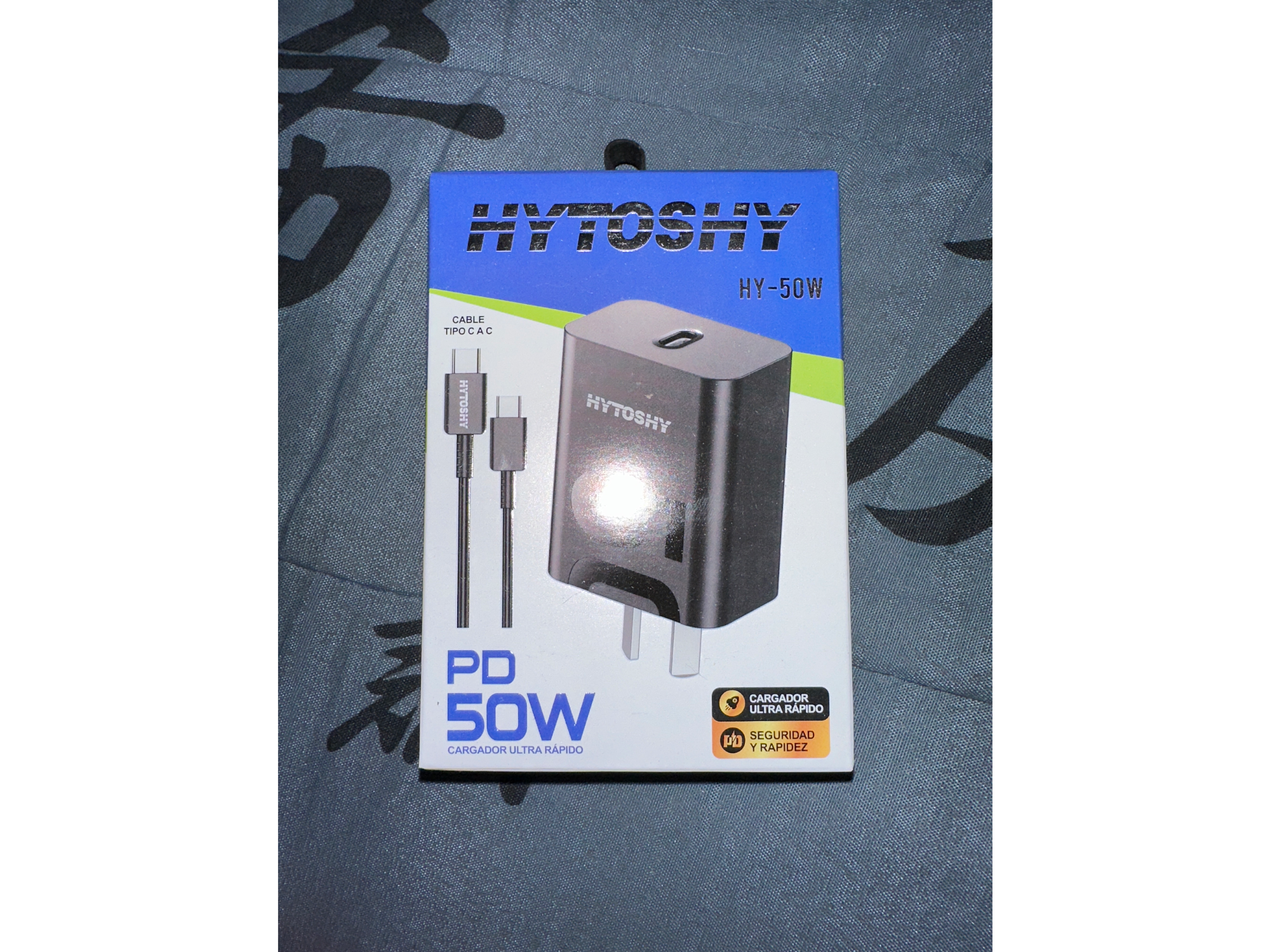 Cargador hytoshy 50 w