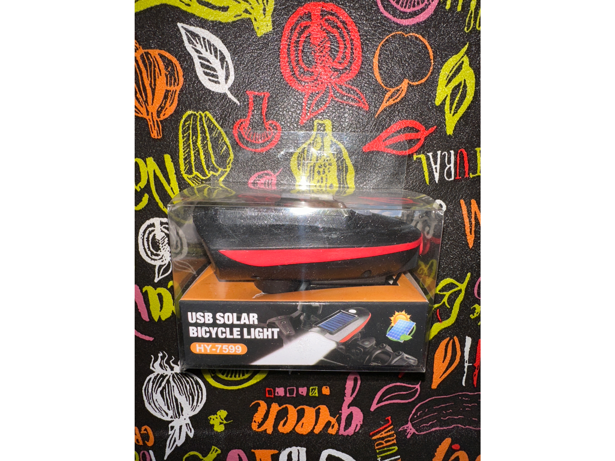 Luz y bocina para bicicleta