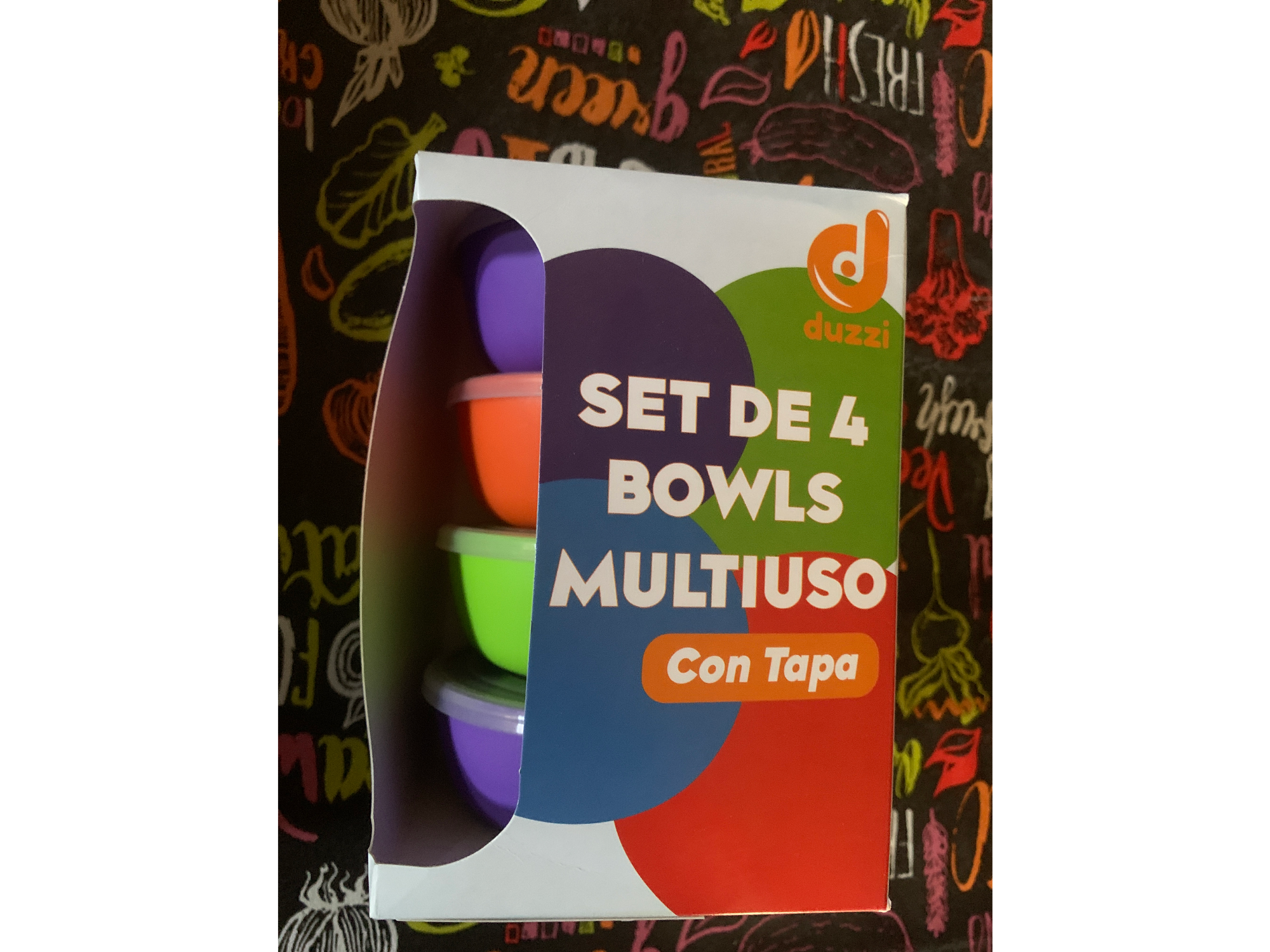 Set mini bowls 4 unidades