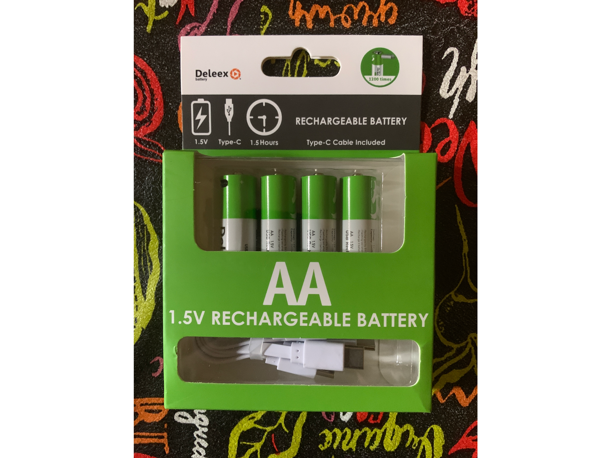 Pilas recargables deleex AA