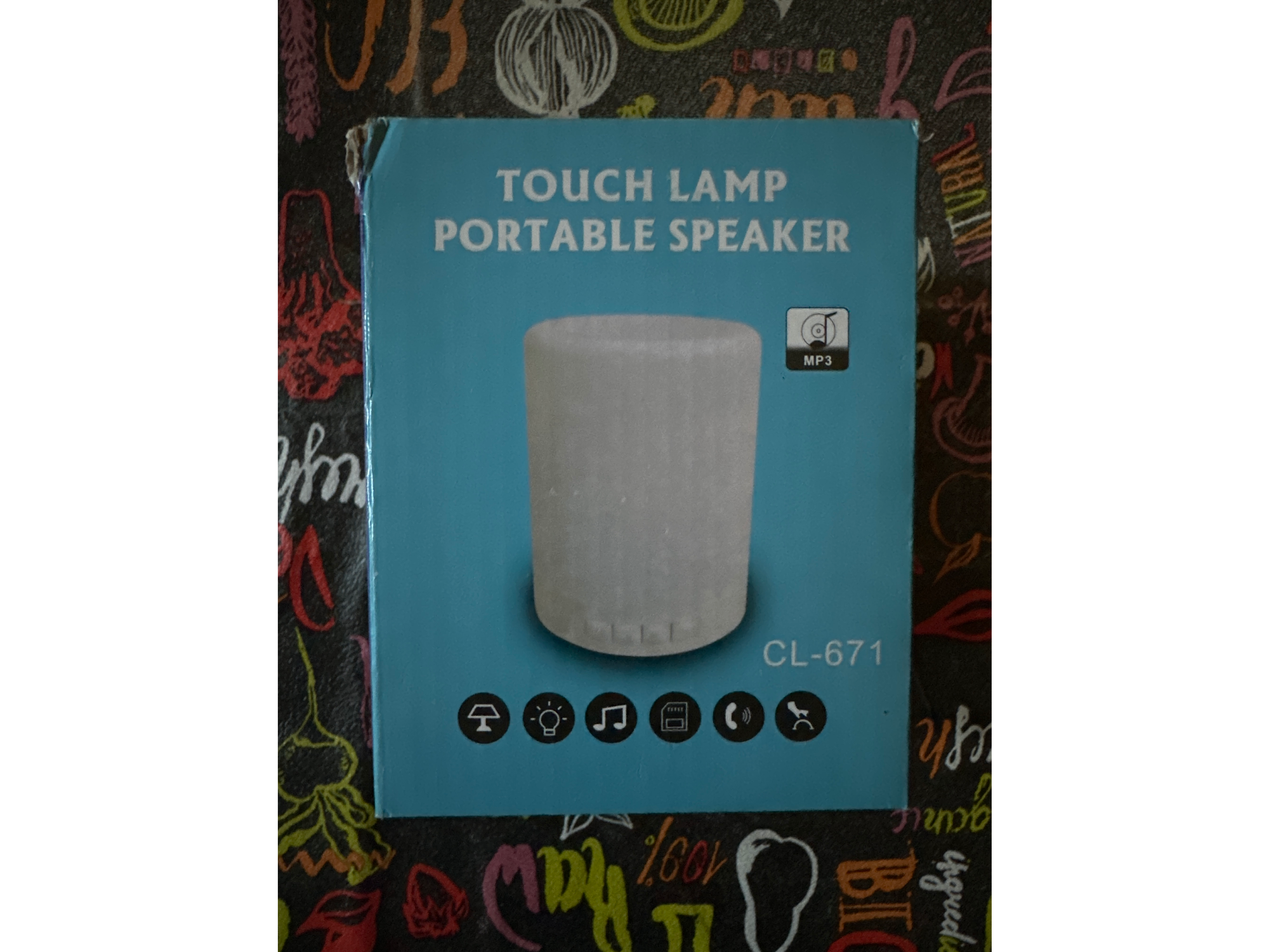 Parlante táctil 2 en 1