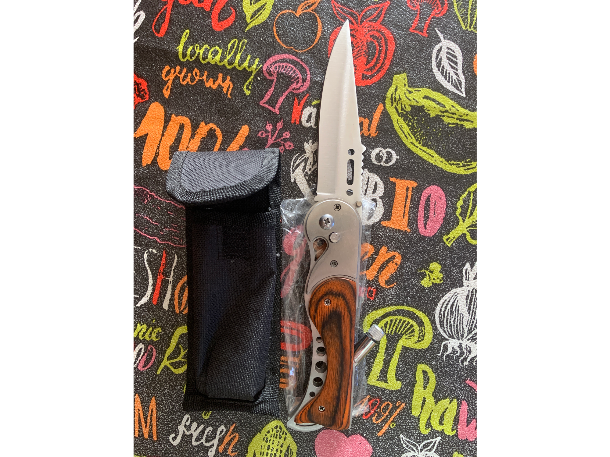 Navaja plegable grande