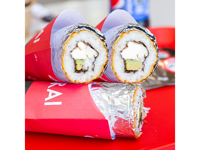 3 HandRolls Con Verdura