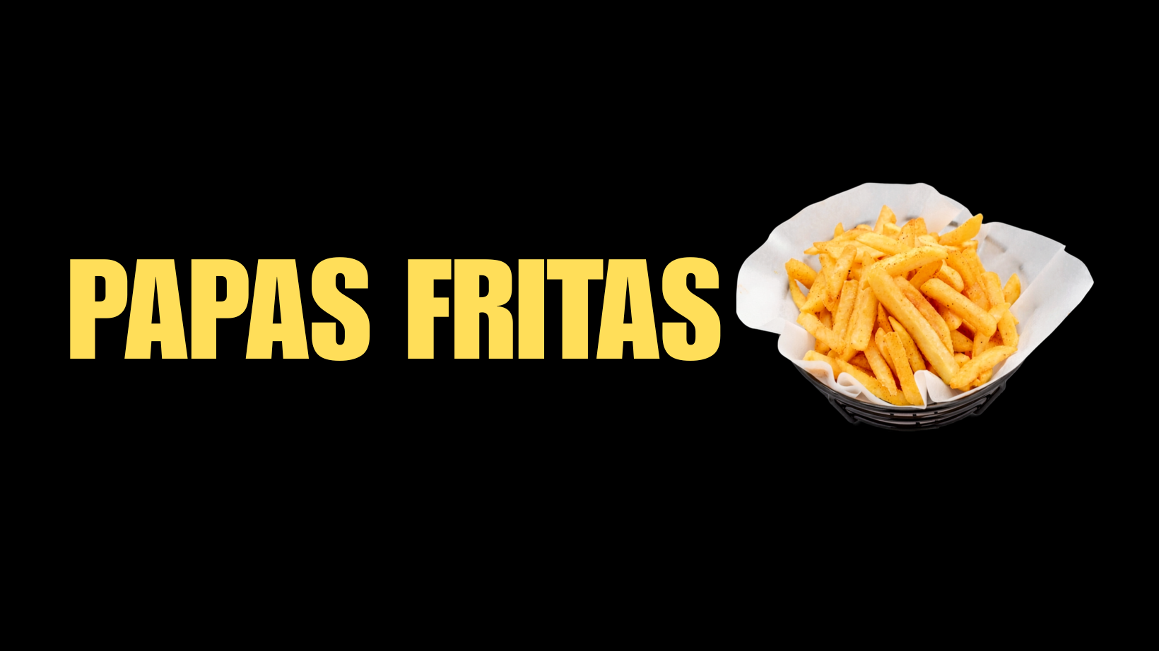 PAPAS FRITAS