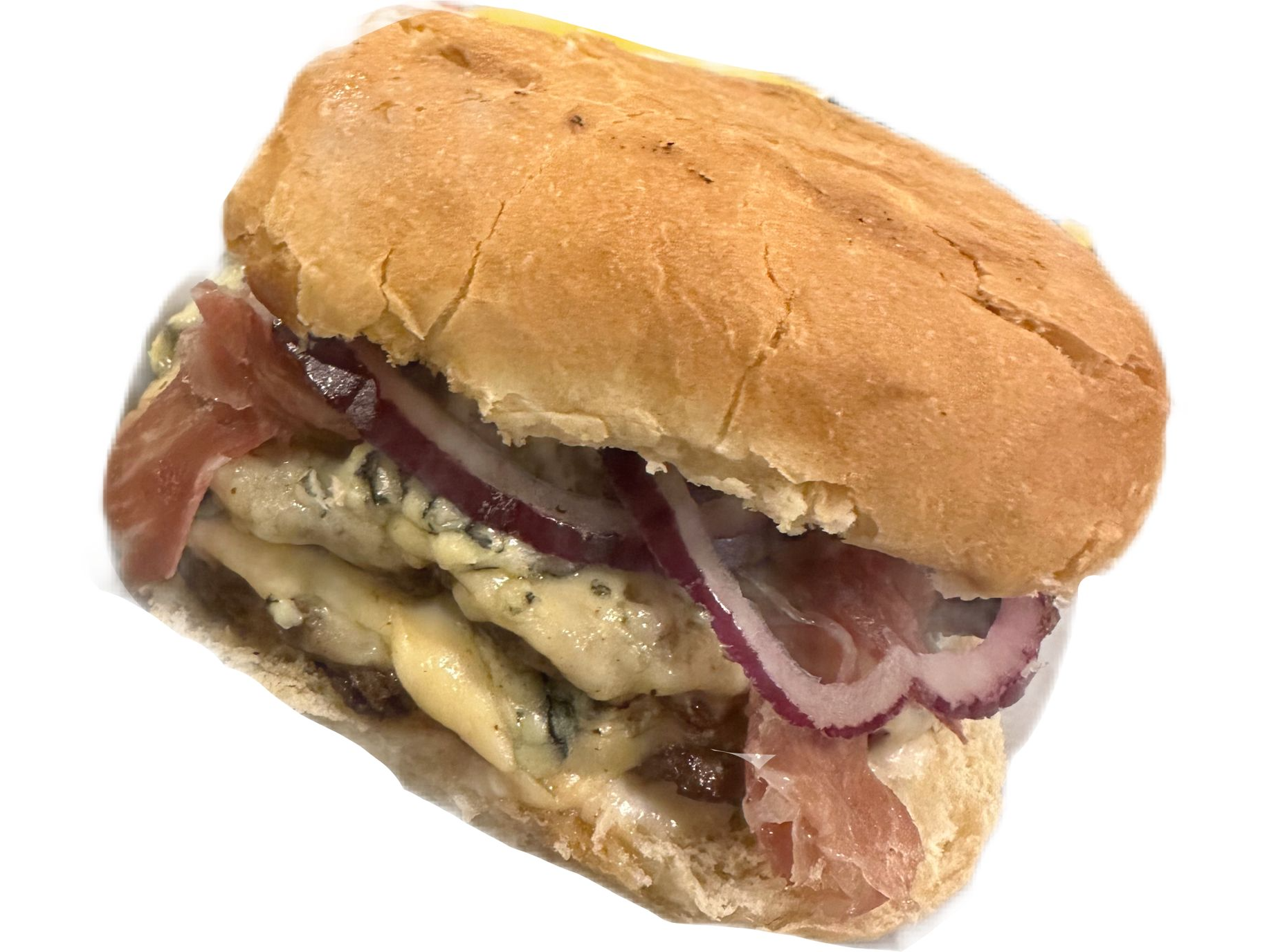 HAMBURGUESA TENTACION AZUL