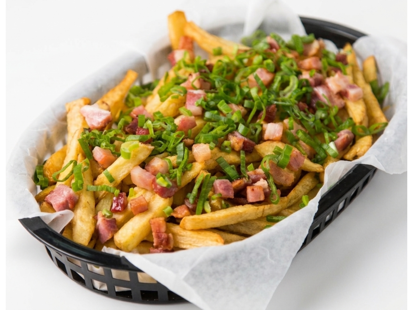 PAPAS FRITAS CON CHEDDAR
