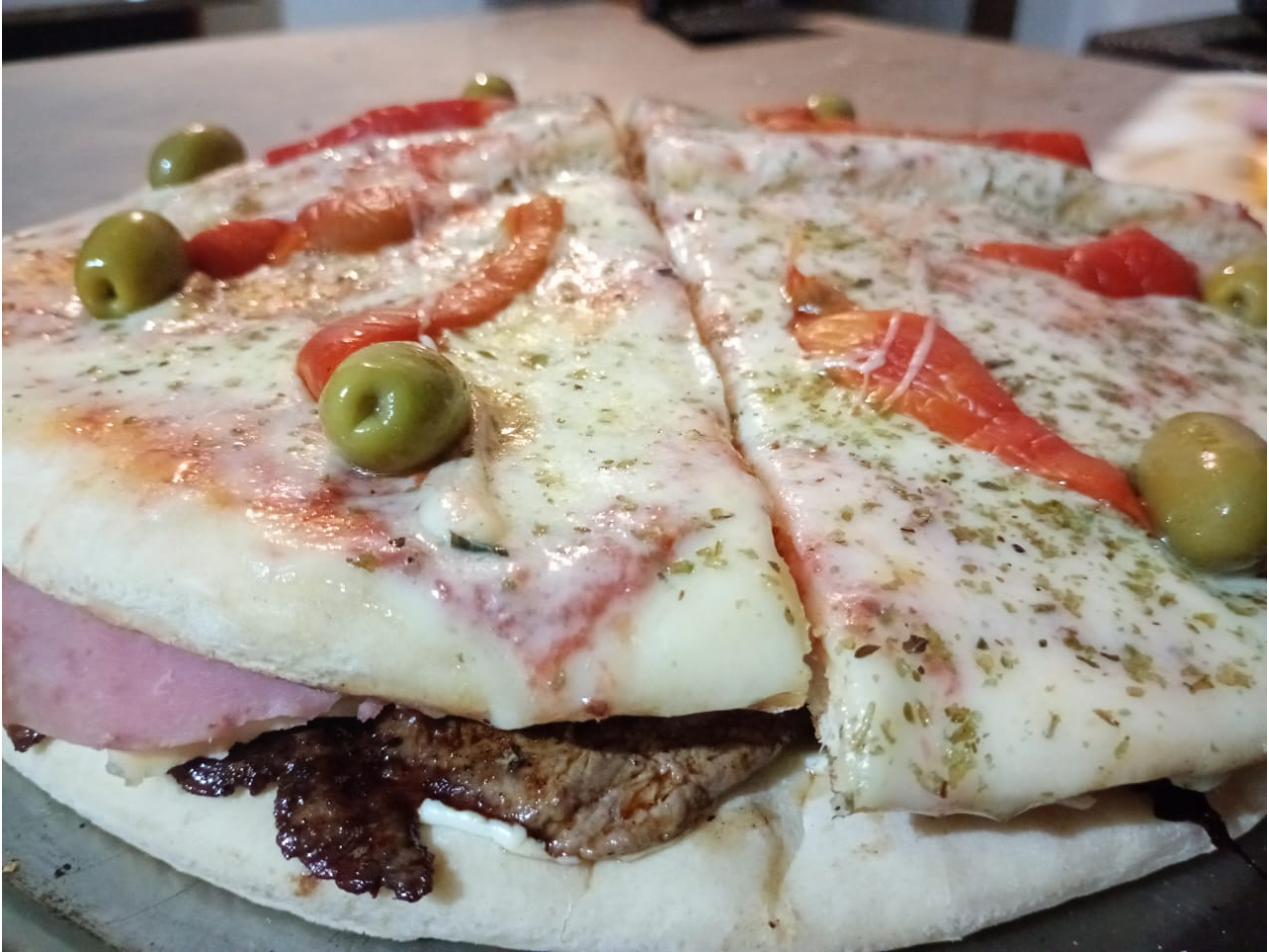 Lomo pizza económico 8 porc