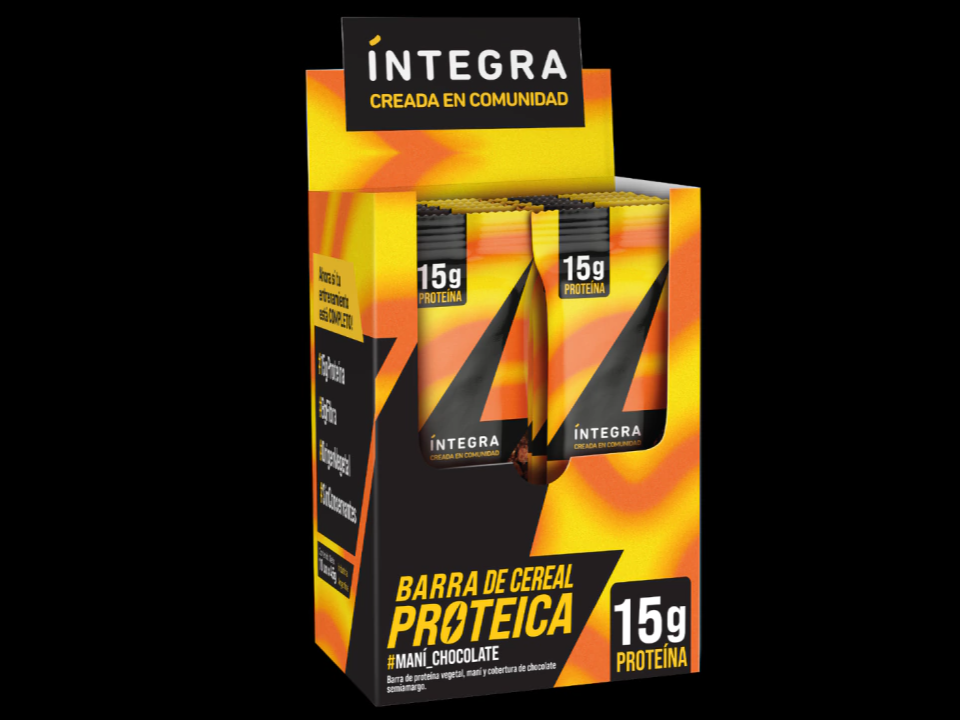 BARRA PROTEICA PASTA DE MANÍ Y ARÁNDANOS