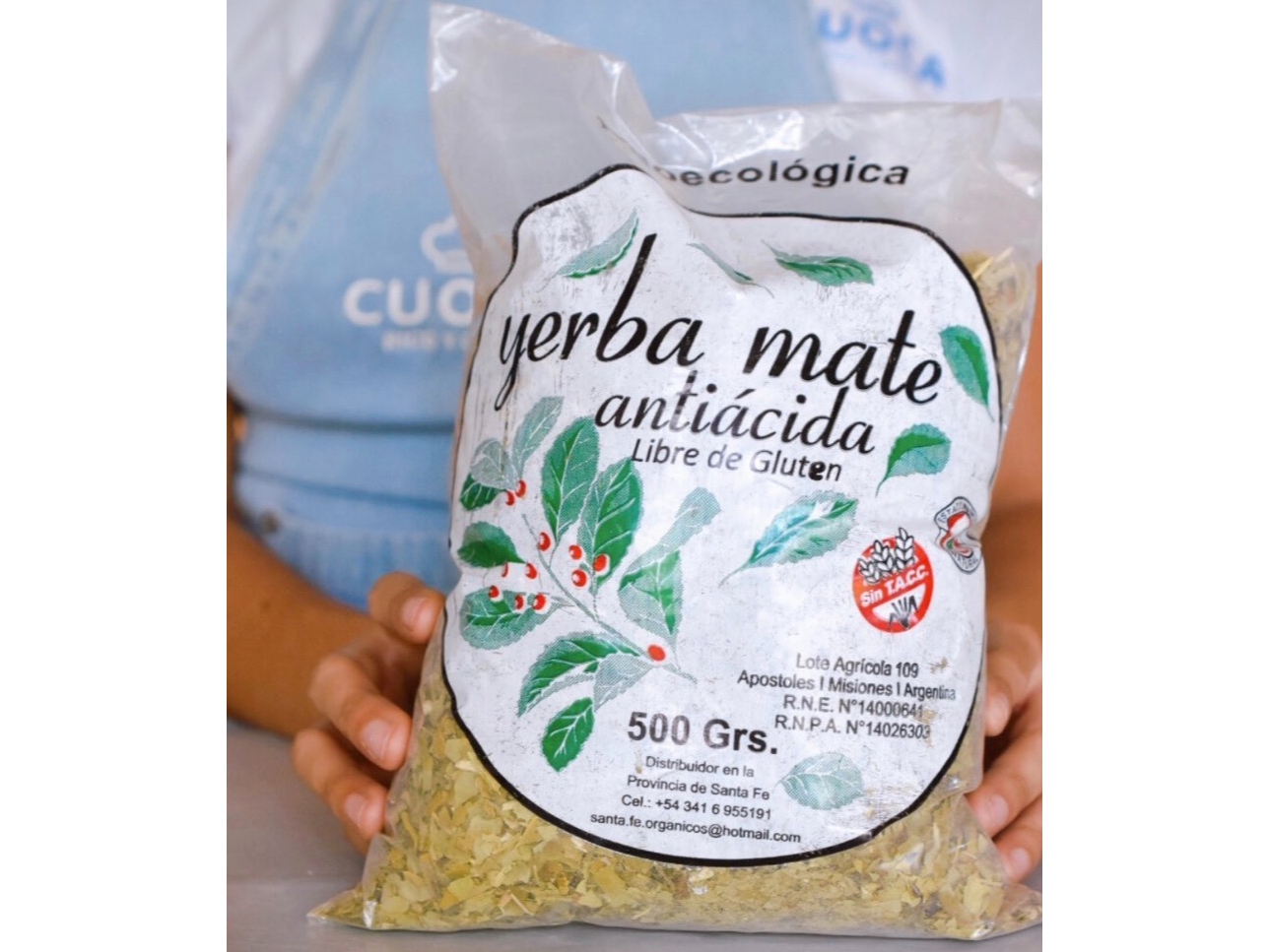 YERBA AGROECOLOGICA SIN GLUTEN de CUOCA