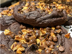 BROWNIE SALUDABLE CON NUECES