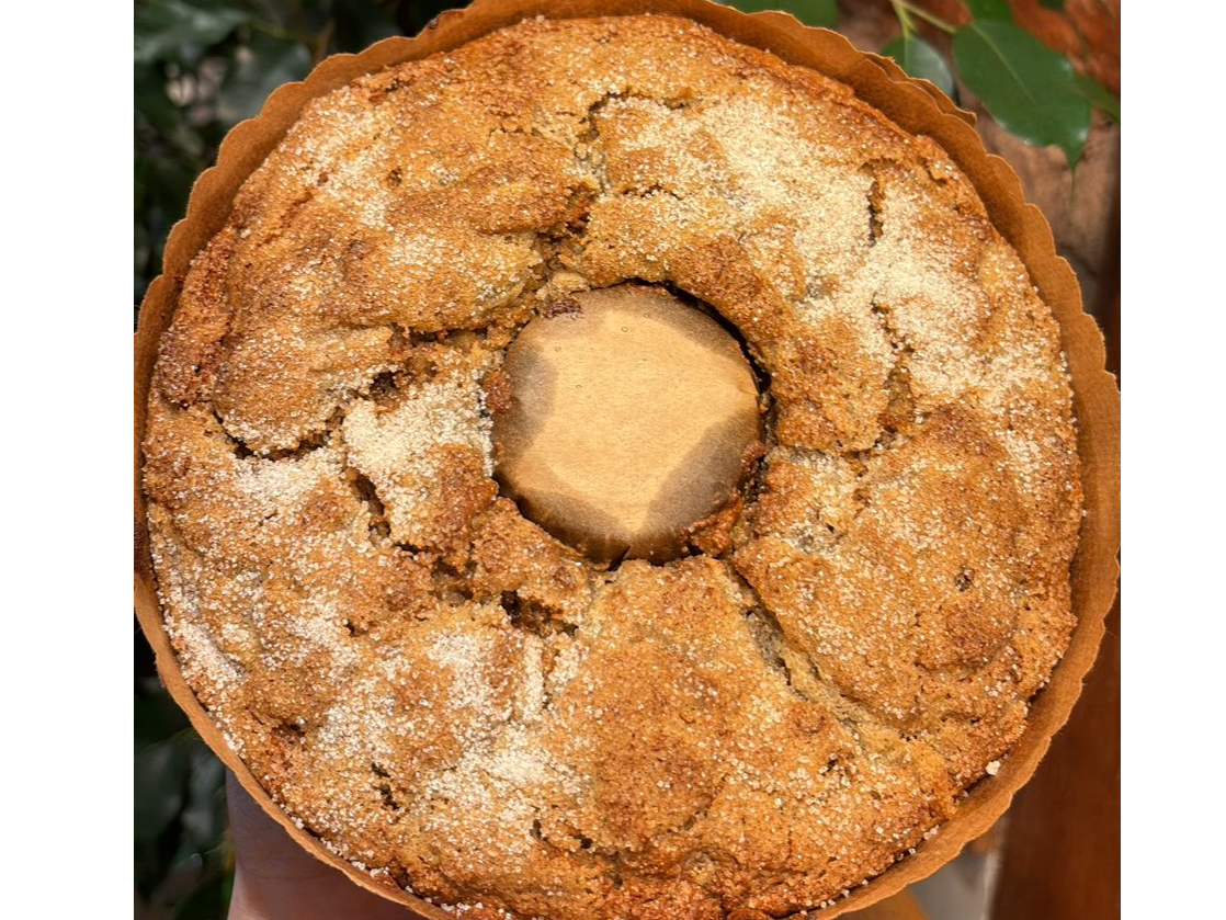 TORTA MATERA DE MANZANAS Y NUECES
