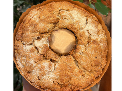 TORTA MATERA DE MANZANAS Y NUECES