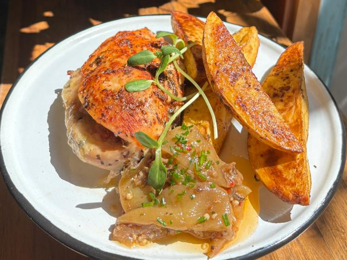 PECHUGA DE POLLO RELLENA CON PAPAS