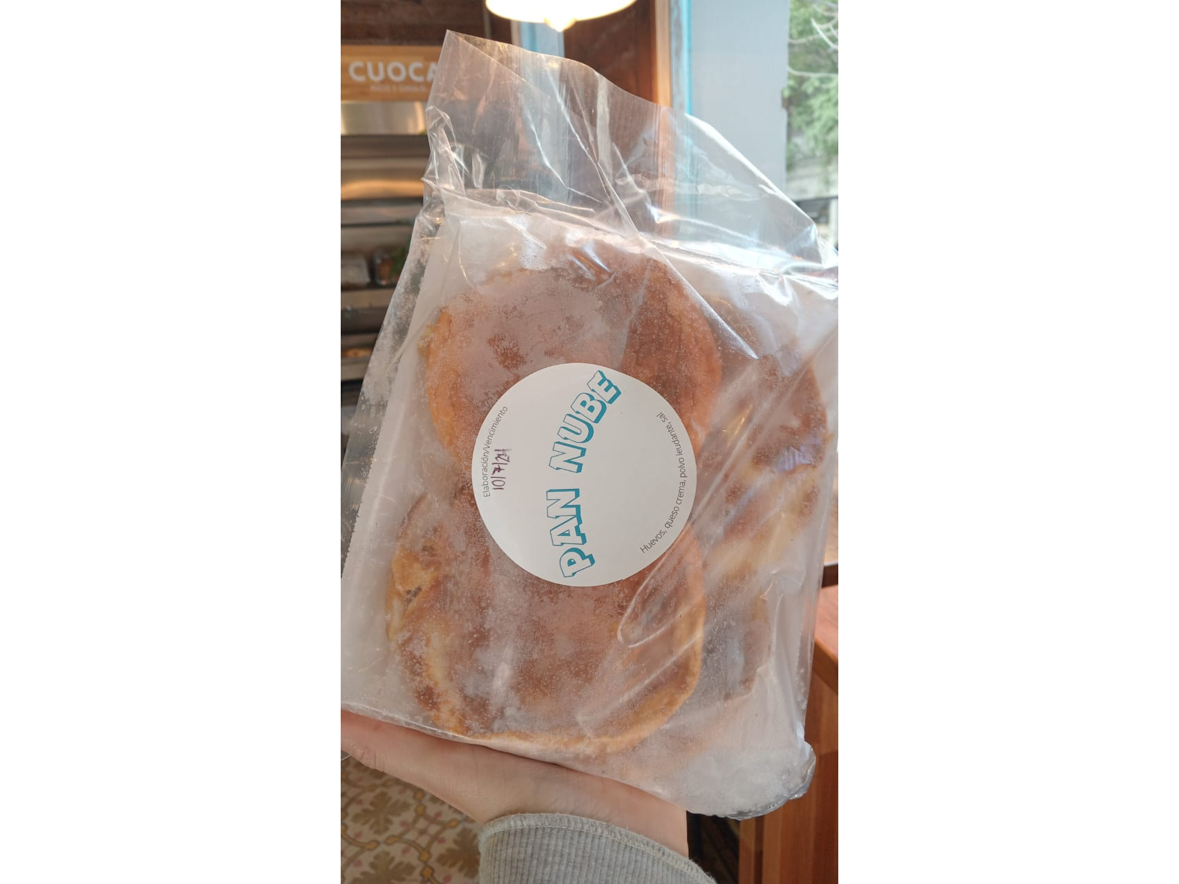 PAN NUBE CONGELADO