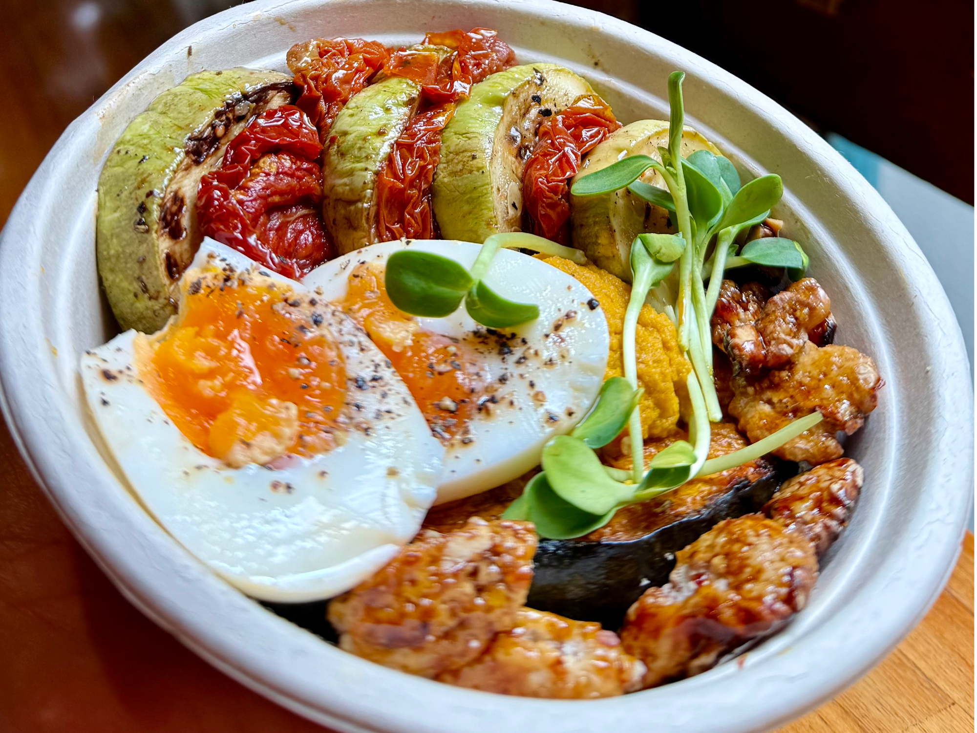 MINI BOWL CON ZAPALLO CABUTIA