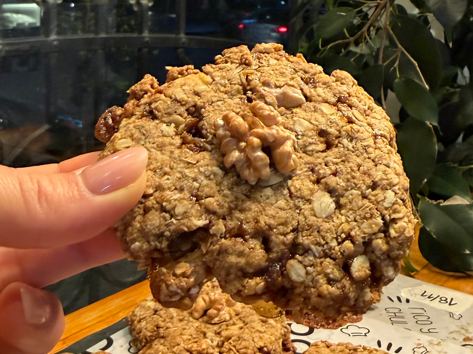 COOKIE DE CANELA Y AVENA