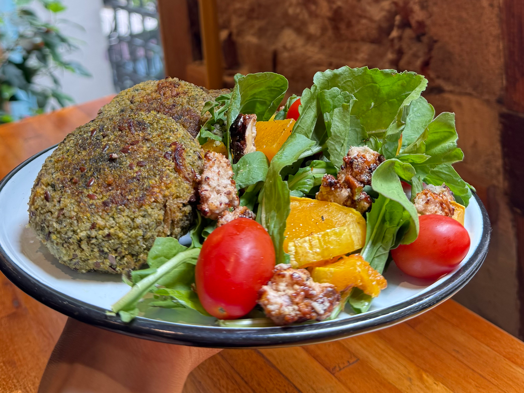 CROQUETAS DE QUINOA CON TORTILLA DE ZAPALLITOS