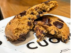 COOKIE DE CALABAZA Y CHOCO VEGANA