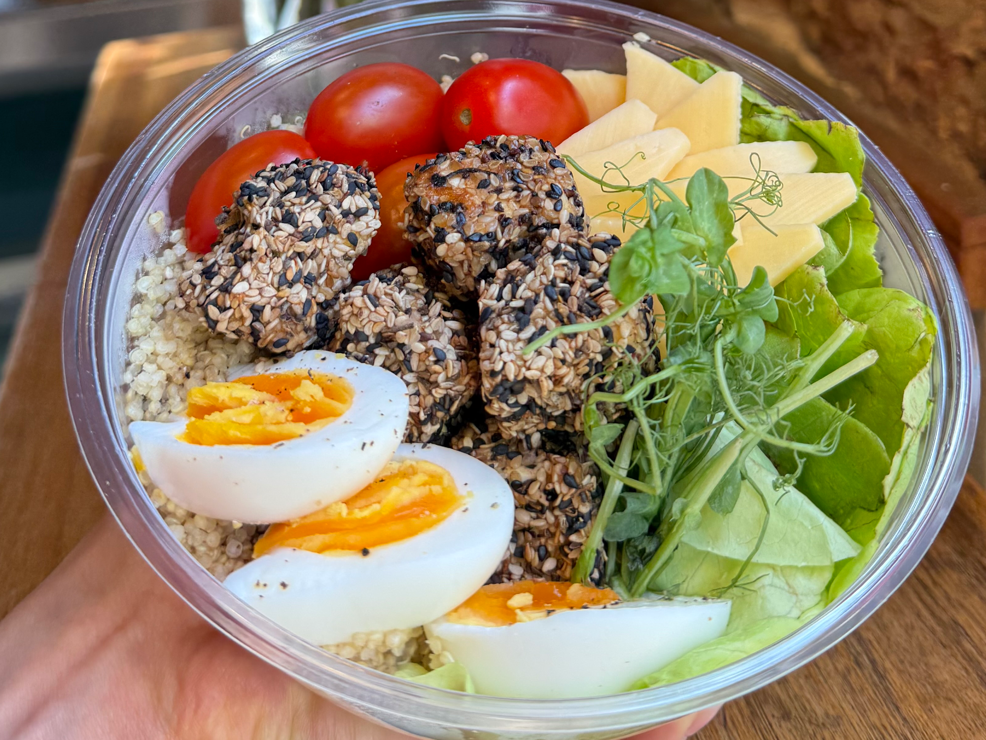 BOWL DEL DÍA PROTEICO VEGGIE