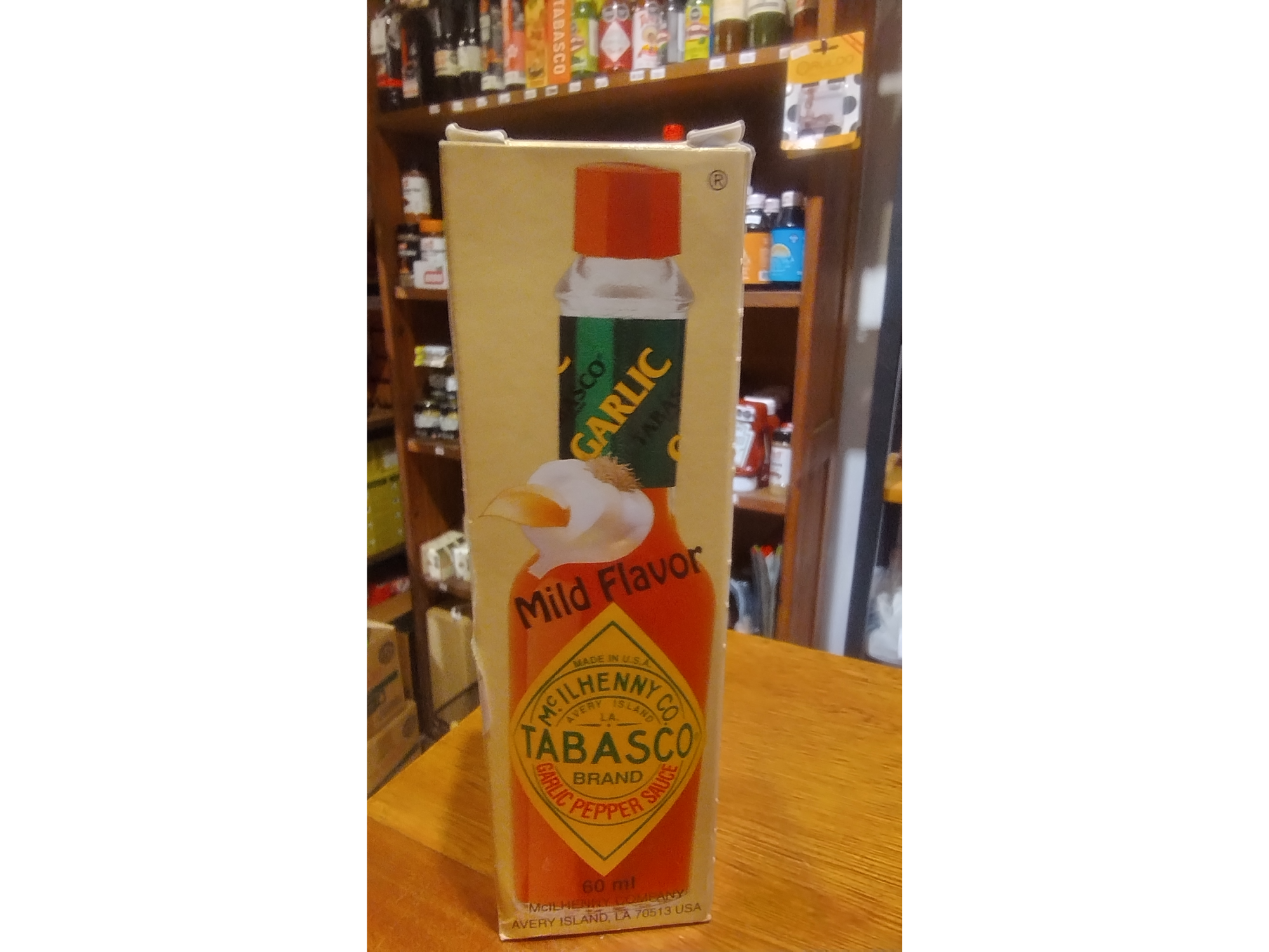 Salsa Tabasco Garlic 60 cc