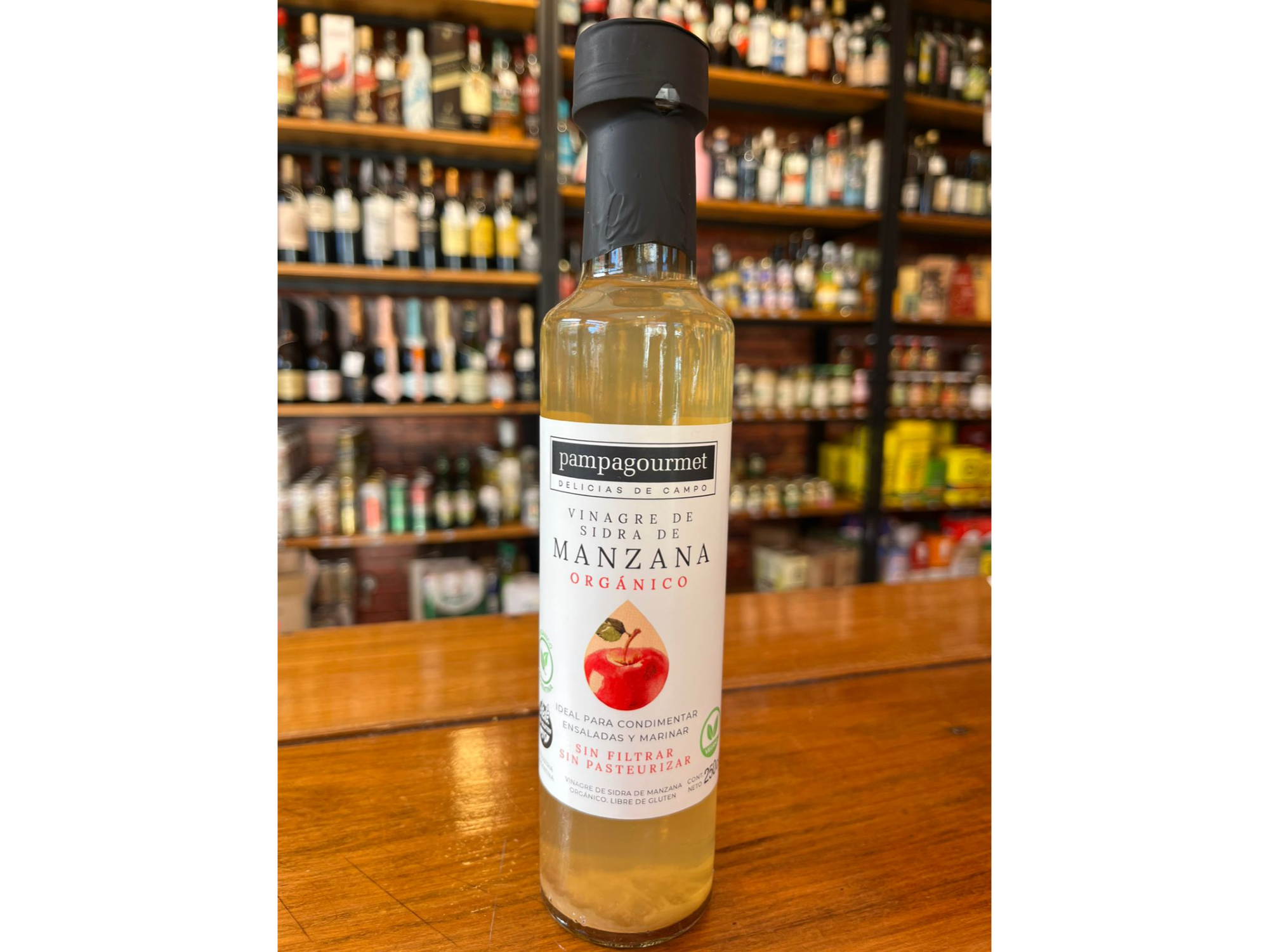 Vinagre Orgánico de Sidra de manzana x 250 ml