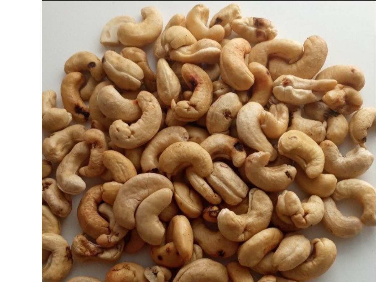 Castaña de caju tostadas saldada
