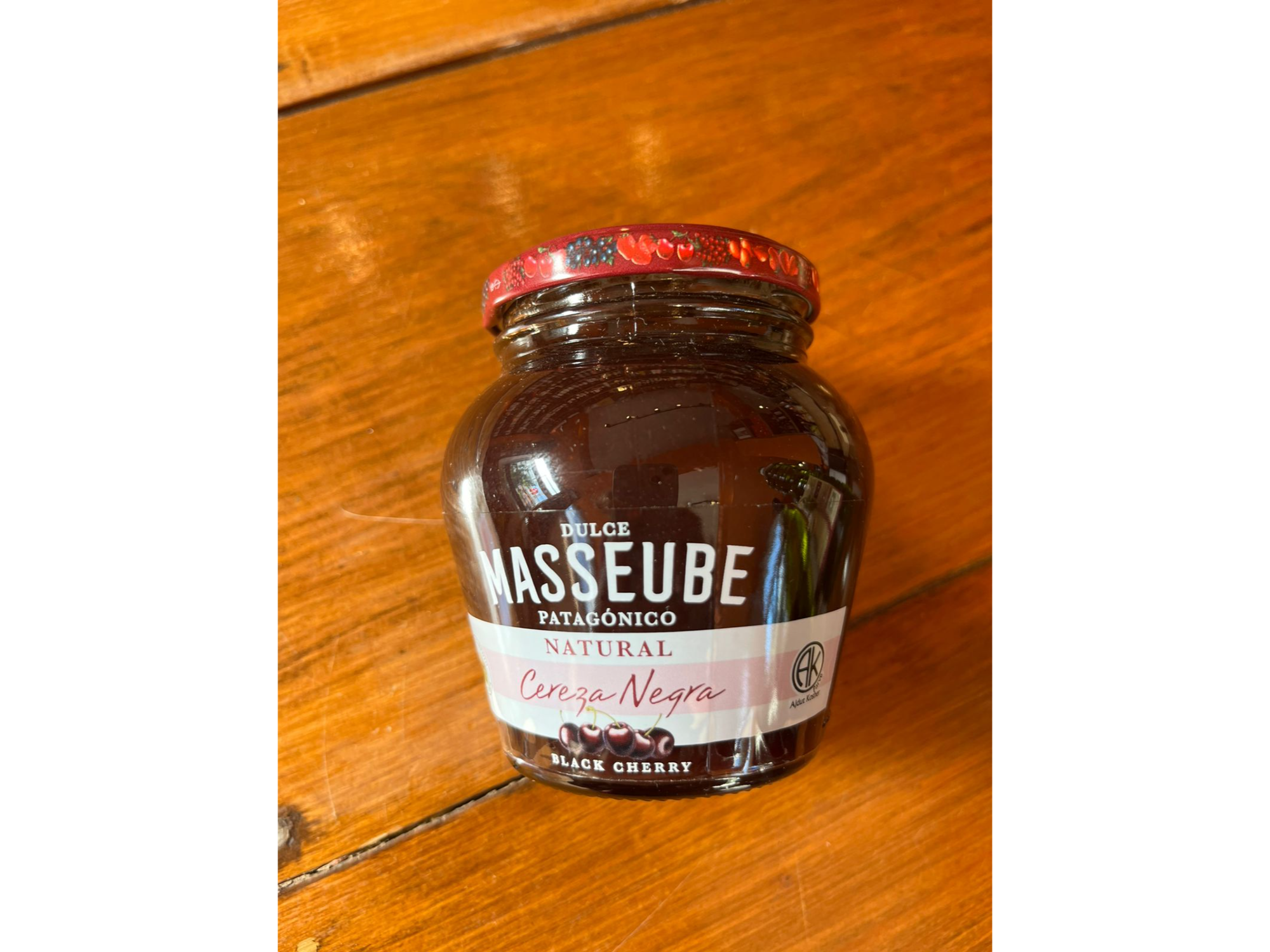 Mermelada Organica Masseube x 350 gr Cereza negra