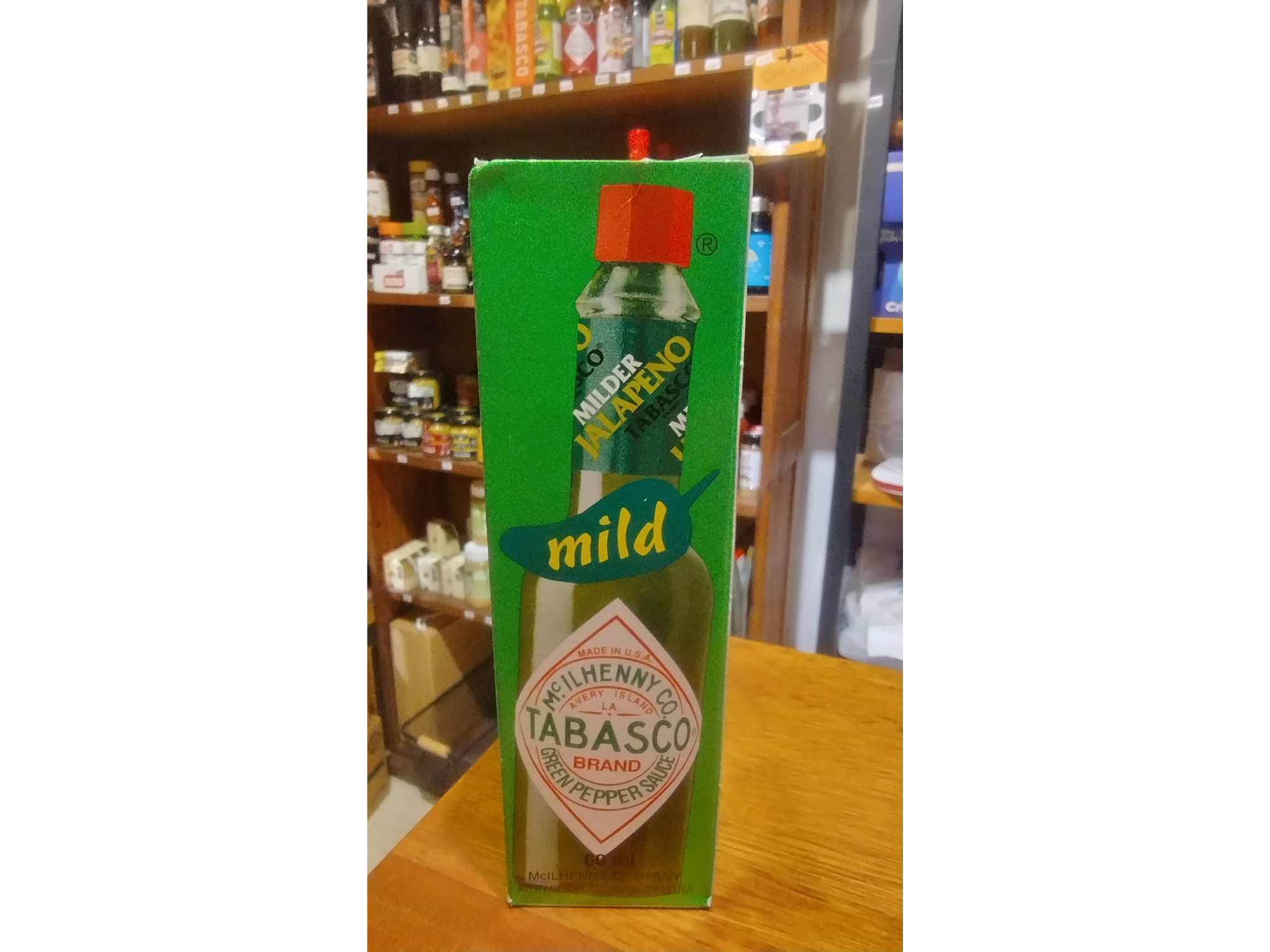 Salsa Tabasco Jalapeño x 60 cc