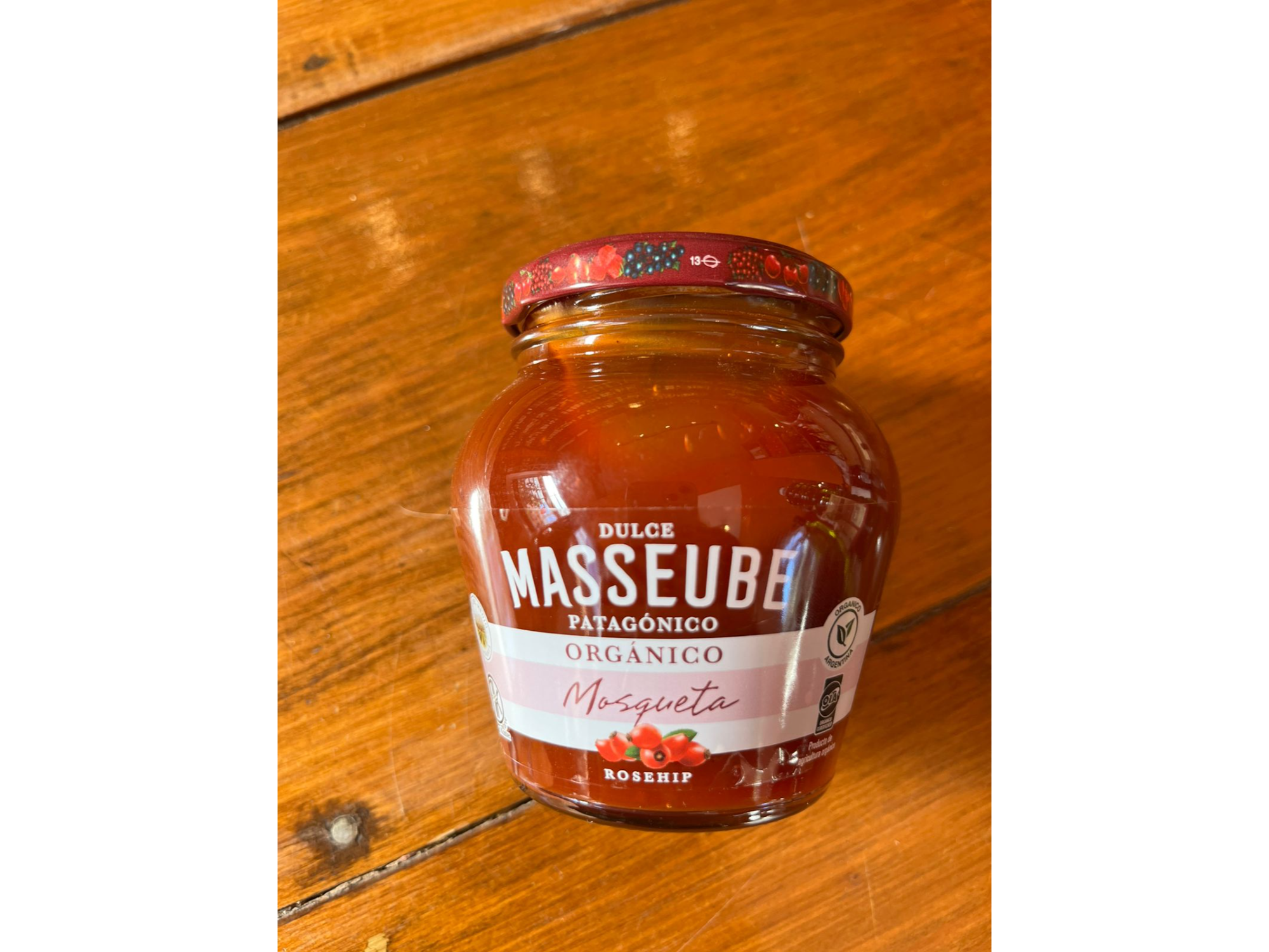 mermelada Organica Masseube x 350 grs Rosa Mosqueta de Espacio Gourmet