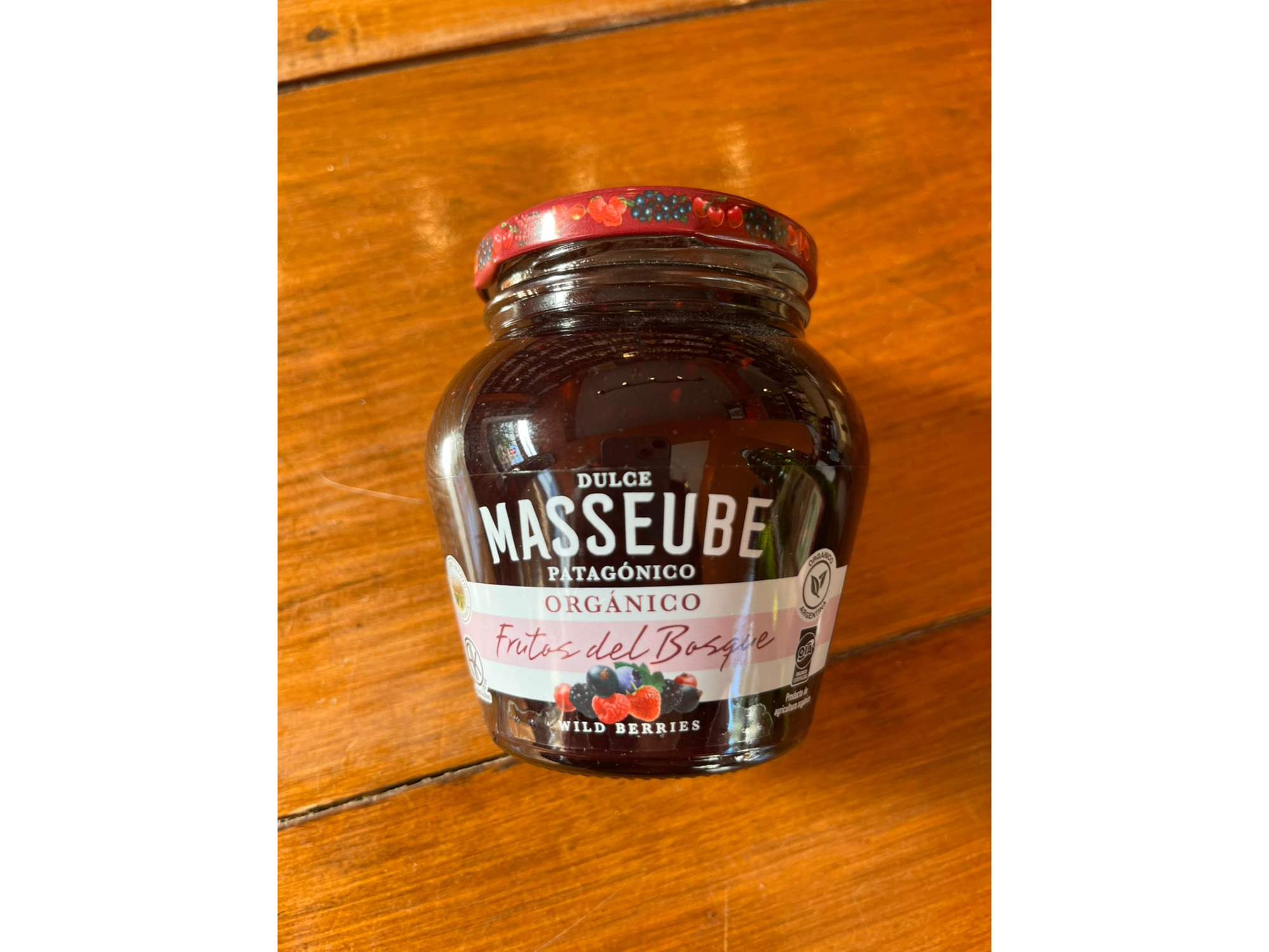 Mermelada Organica Masseube x 350 grs Frutos del bosque